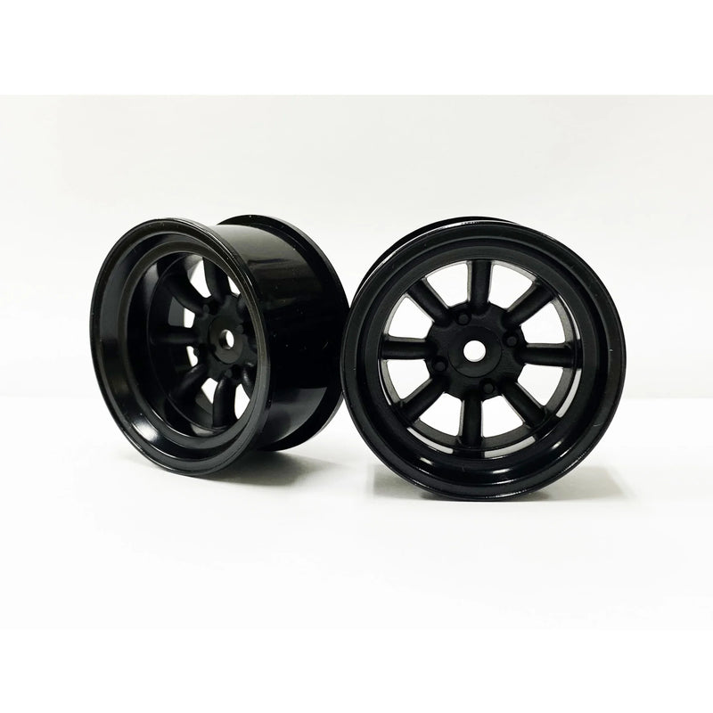 TOPLINE RS Watanabe Eight Spoke Wheel Offset 10 Black - WAT-100BK