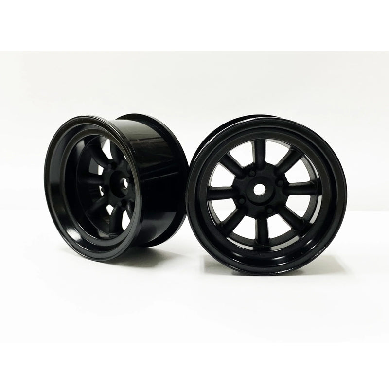 TOPLINE RS Watanabe Eight Spoke Wheel Offset 12 Black - WAT-120BK