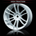 MST White TSP high traction wheel (+5) (4) 832063HTW