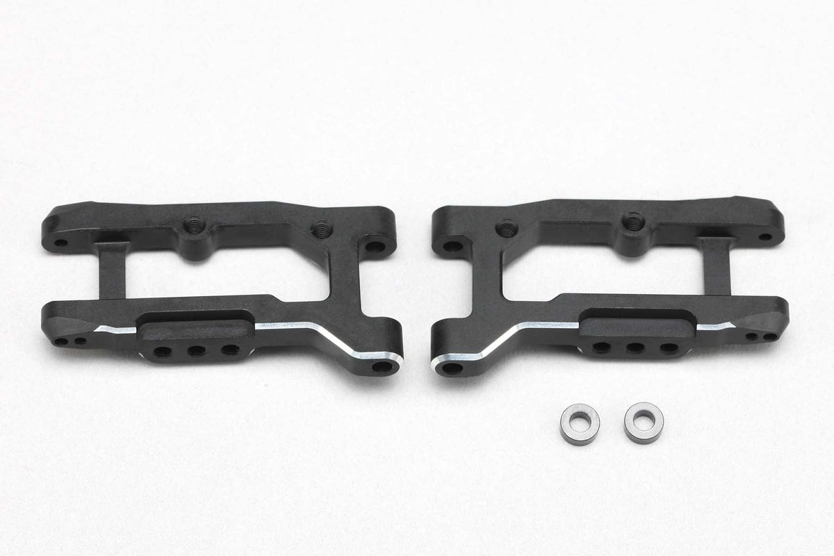 Yokomo RD2.0/SD2.0 Aluminum Rear H Arm (Weight Spec/Short) - Y2-008RAW