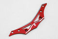 YD-2/YD-4 Aluminum Front Bumper Brace (RED/Bevel Edge) Y2-R001BA