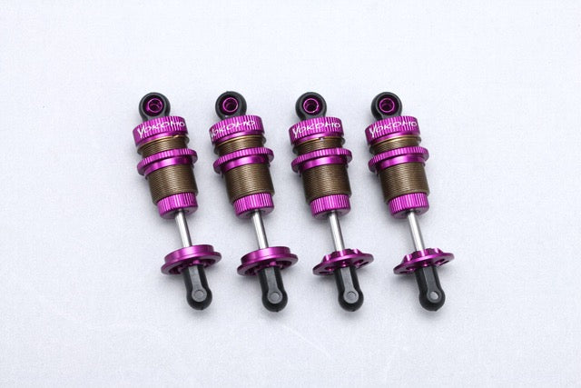 YD-2 SLF Aluminum Big Bore Shock Set (Purple) Y2-SBBSPA