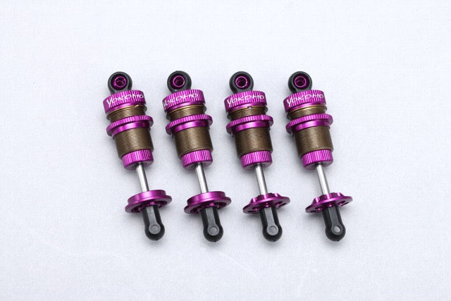 YD-2 SLF Aluminum Big Bore Shock Set (Purple) Y2-SBBSPA