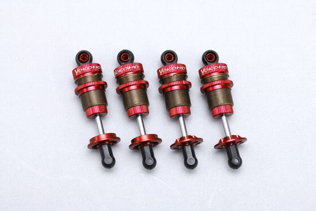YD-2 SLF Aluminum Big Bore Shock Set (Red) Y2-SBBSRA