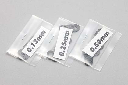 Yokomo 5.0mm Spacer Shim (0.13/0.25/0.50mm·20pcs each) ZC-S50