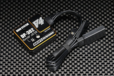 Yokomo Drift Performance Steering Gyro with End Point Adjust Black - DPP-302V4