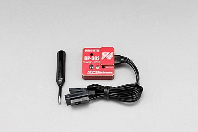 Yokomo Drift Performance Steering Gyro with End Point Adjust Red - DPP-302V4R