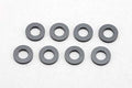Yokomo 3×6×2.0mm Aluminum Shim (8pcs·Black) ZC-A3620BA