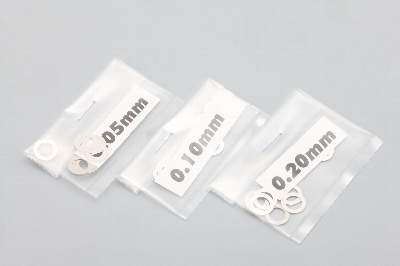 Yokomo 5.0mm Spacer Shim (0.05/0.10/0.20mm·10pcs each) #ZC-S50S