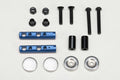Yokomo Magnet Rear Body Mount for Drift Car (Blue) - ZS-016MGRBL