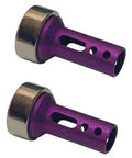 TOPLINE Front Body Mount Cap Magnet Type Yokomo (5mm) Purple - TP-80PU