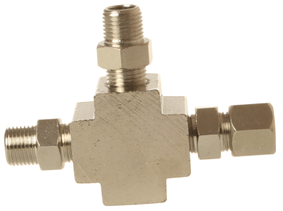 3 way 1/8 outlet fits 1/8 or 1/4 - E-MULTI-3-1/8