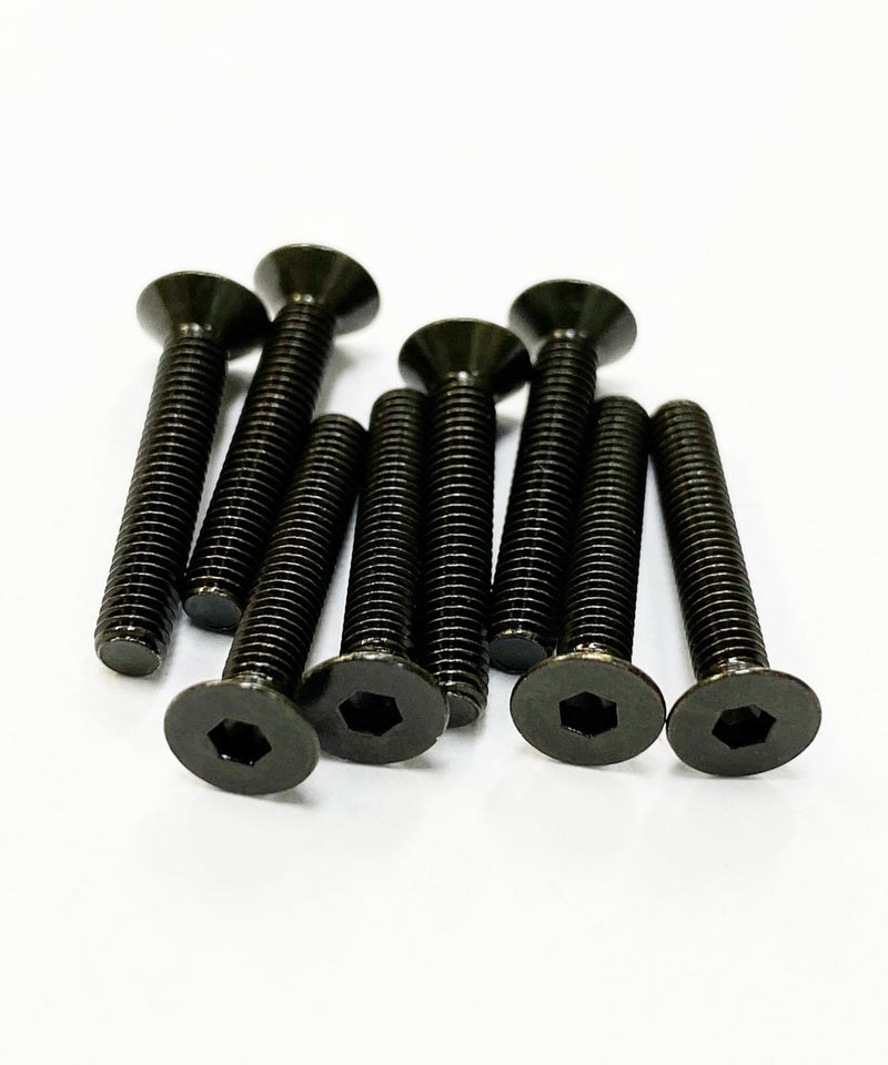 TOPLINE STEEL COUNTERSUNK SCREW BLACK 18mm - TSD-18BK
