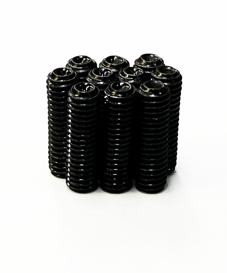 TOPLINE HEXAGON SOCKET SET SCREWS BLACK M3×10mm - THB-10BK