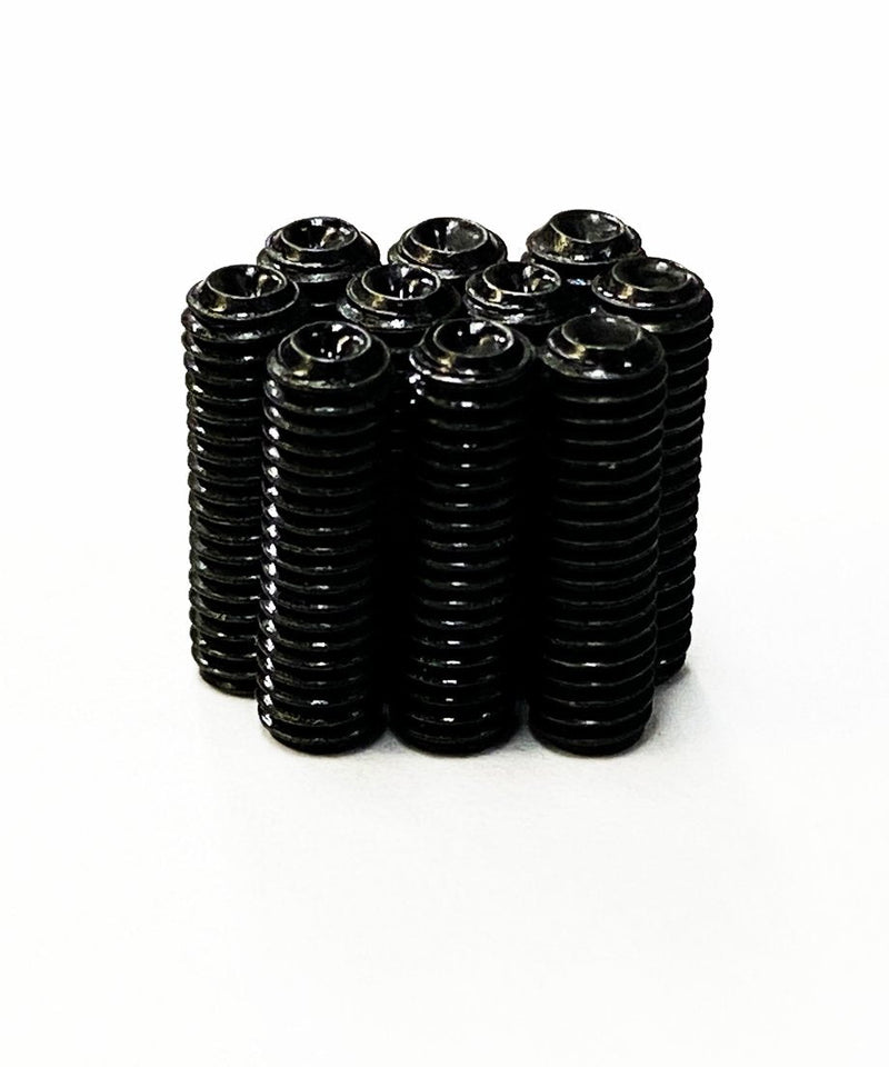 TOPLINE HEXAGON SOCKET SET SCREWS BLACK M3×10mm - THB-10BK