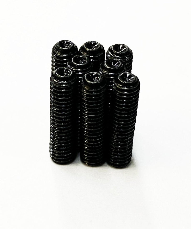 TOPLINE HEXAGON SOCKET SET SCREWS BLACK M3×12mm - THB-12BK