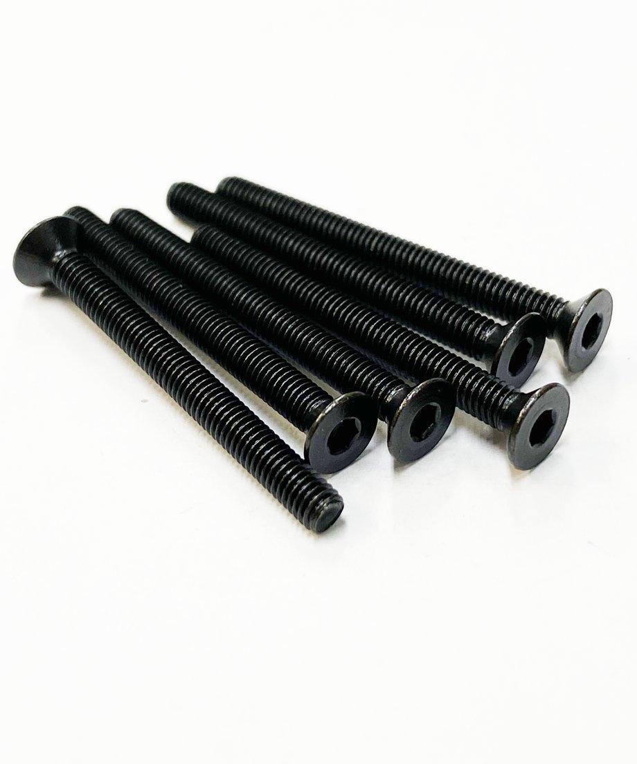 TOPLINE STEEL COUNTERSUNK SCREW BLACK 30mm - TSD-30BK
