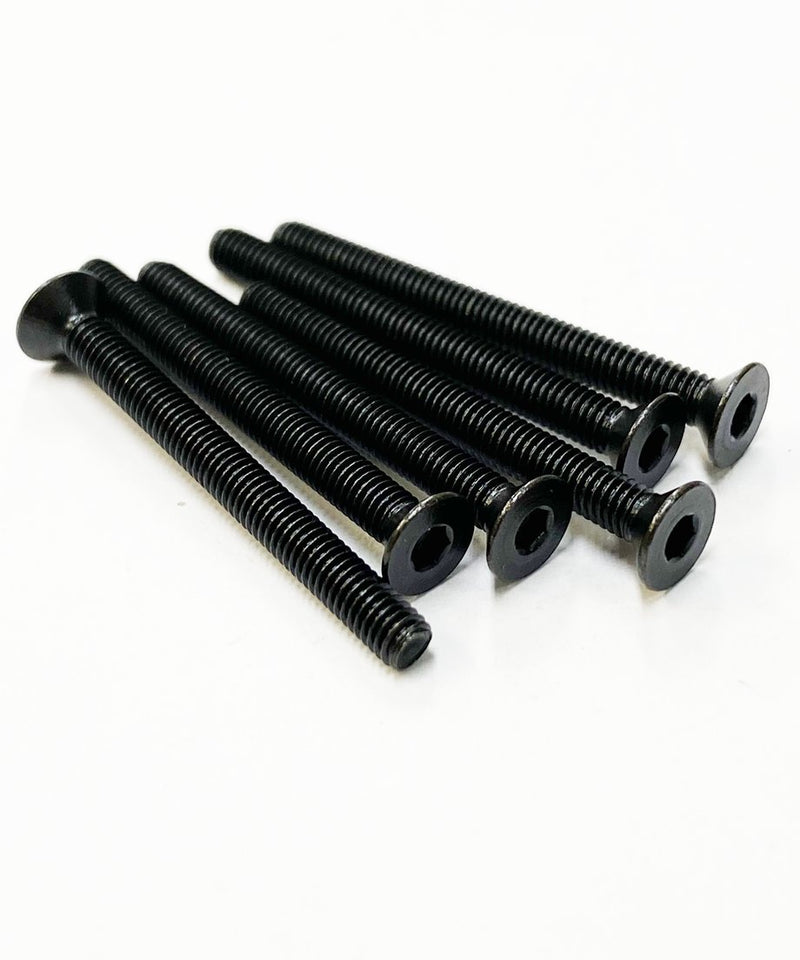 TOPLINE STEEL COUNTERSUNK SCREW BLACK 30mm - TSD-30BK