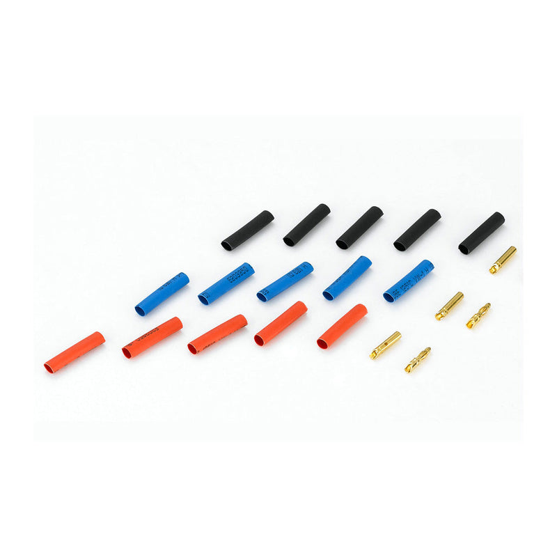 HOBBYWING BULLET CONNECTORS 2.0MM - 3PRS - HW86070030