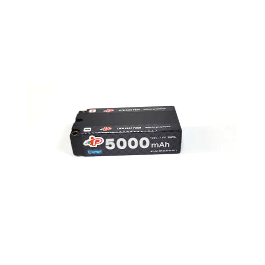 INTELLECT LIPO LIHV 5000MAH 2S 25.1MM SHORTY 7.6V - IPBT2S5000MC3