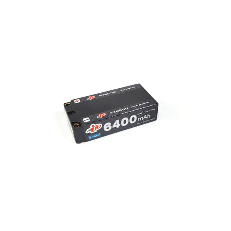 Intellect LiPo LiHV 6400mAh 2S 25.1mm Shorty 7.6v - IPBT2S6400MC3