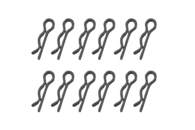 Yokomo Hood Pin Black (Small·10pcs) RC-313SB