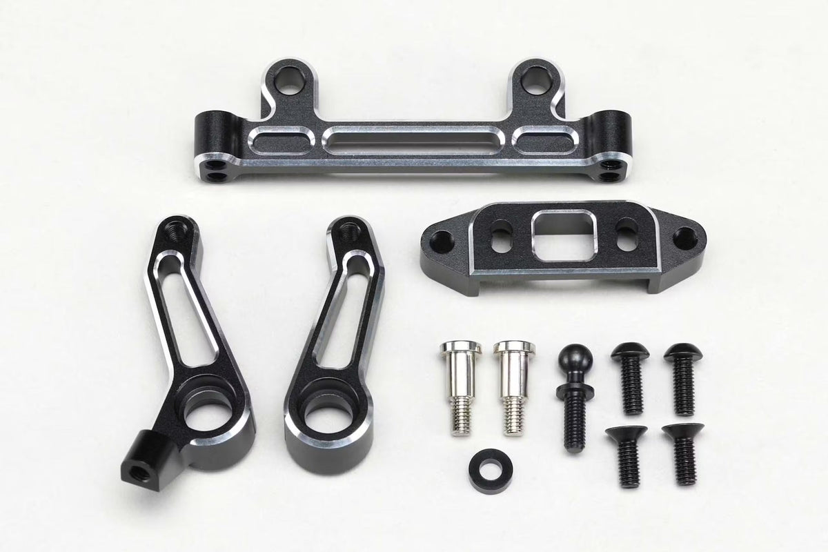 Yokomo Chamfered Alloy Steering Bell Crank Set - RD-202ALLOY