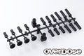 OVERDOSE Ball Cap /Shock Parts Set (Molybdenum) - OD1171b