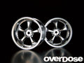 OVERDOSE WORK VS KF (Matte Chrome/OFF+7) 2pcs - OD1185b