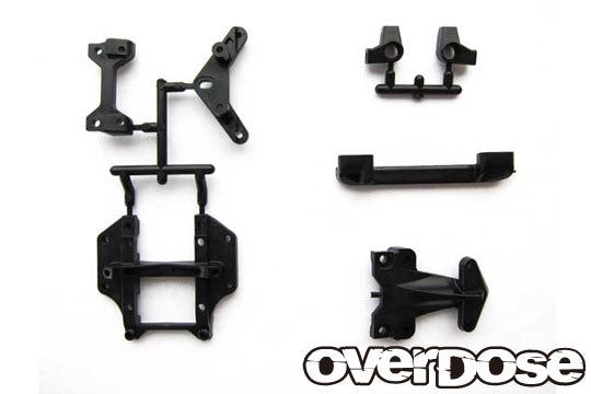 OVERDOSE Front Upper Bulkhead Set (For GALM) - OD2409b