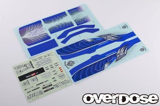 OVERDOSE Weld HYAKUSHIKI GOGOUKI Graphic Decal Set - OD2529b