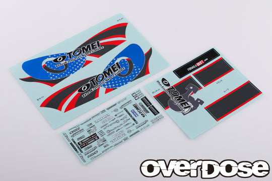 OVERDOSE TEAM Kenji with TOMEI POWERED Graphic Decal Set - OD2530b