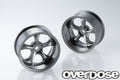 OVERDOSE WORK VS KF (Matte Black Metal Chrome/OFF+7) 2pcs - OD2727b