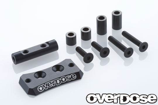 OVERDOSE Alumiunm Cooling Fan Mount (For GALM series/Black) - OD2443b