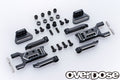 OVERDOSE Adjustable Aluminum Rear Suspension Arm Type-3 (For OD / Black) - OD2857