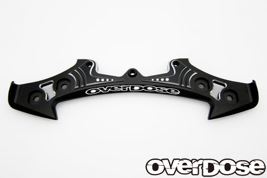 OVERDOSE Aluminum Bumper Type-2 (For OD/Black) - OD2945