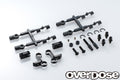 OVERDOSE Adjustable Aluminum Front Upper Arm Type-2 (For OD / Black) - OD2942