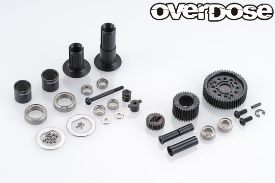 OVERDOSE Gear Drive Ball Differential Kit (For OD3835-7) - OD3838