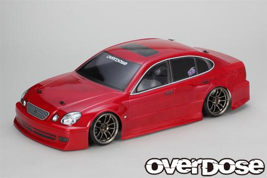 OVERDOSE TOYOTA JZS161 Aristo Sessions Ver. Clear Body(195mm/Decal/Masking/Light Bucket) - OD1070b
