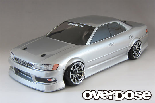 OVERDOSE TOYOTA JZX90 Mark2 Clear Body(200mm/Decal/Masking/Light Bucket) - OD2528b