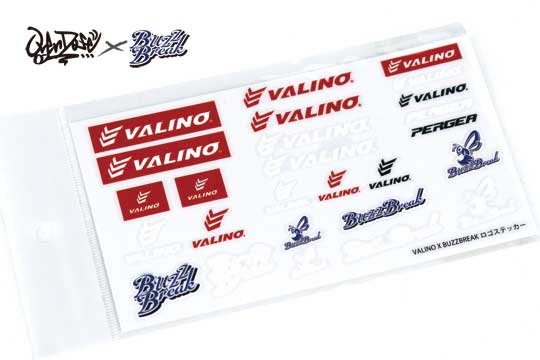 Buzz Break VALINO×BUZZ BREAK Logo Sticker - BB-ST-005
