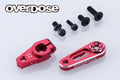 OVERDOSE JT Aluminum Direct Servo Horn Type-2 (Red/Sanwa,KO) - OD3885