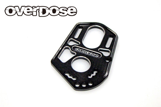 OVERDOSE High Mount Motor Plate (For OD2877/Black) - OD3916