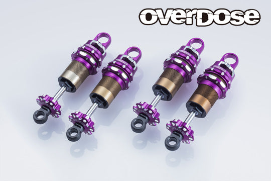 OVERDOSE High-Grade Shock Set spec.4 (Full adjustable 4 Set / Purple) - OD3900