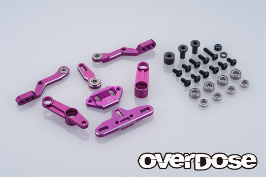 OVERDOSE Triple Link Steering Wiper Set Type-2 (For GALM / Purple) - OD3921