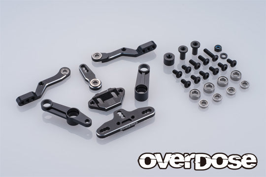 OVERDOSE Triple Link Steering Wiper Set Type-2 (For GALM / Black) - OD3923