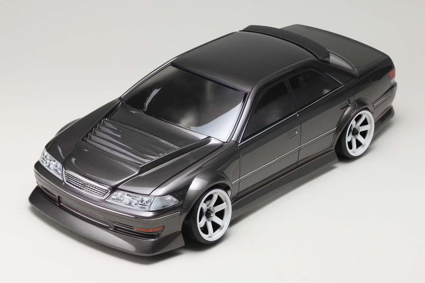 Yokomo BN Sports Toyota JZX100 MarkⅡ Body Set (with lights, aero parts and light decals) - SD-JZXBNB