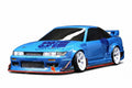 Yokomo Oginoya Nissan Sileighty Sayaka Special Drift Body Set - SD-RS13SPB