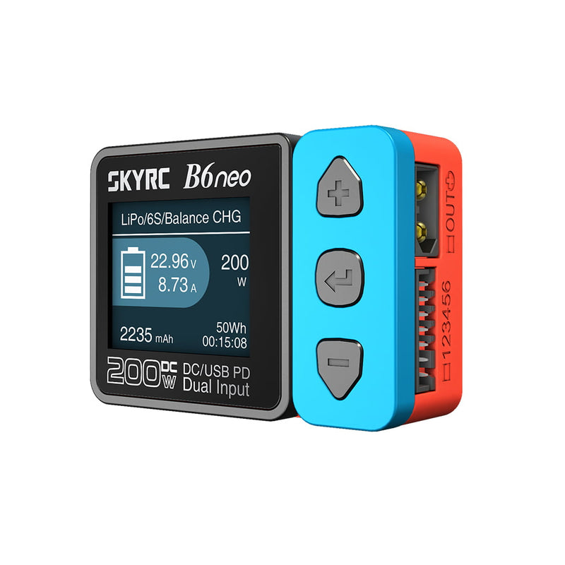 SKY RC B6neo DC Charger - Red/Blue - SK-100198-01
