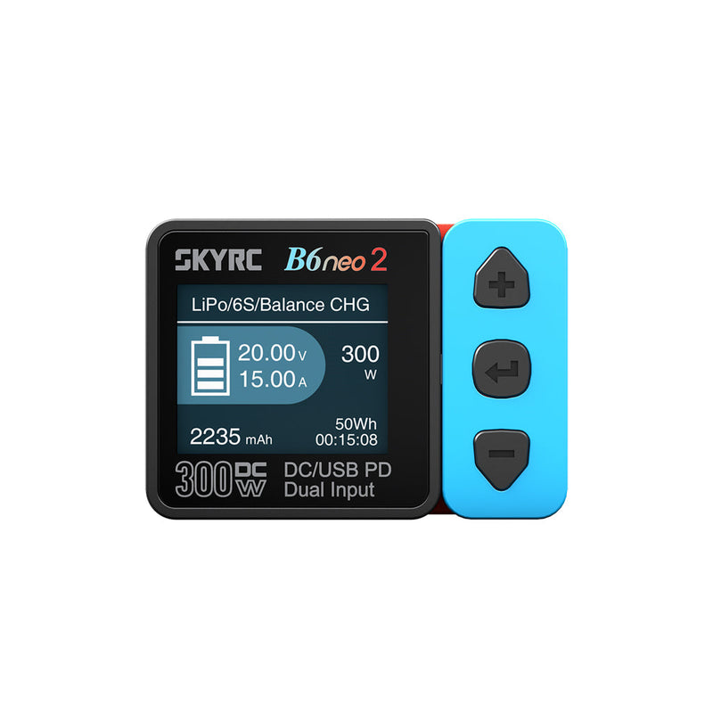 SKY RC B6neo 2 DC Smart Charger - Red/Blue - SK-100225-01